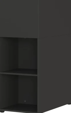 GERMANIA Scheidingswand 4378-547 Grafiet 800 x 460 x 1.200 mm