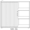 Hammerbacher Archiefkast 1.200 x 400 x 1.100 mm