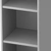 Hammerbacher Boekenkast 4 Planken 406 x 400 x 2.004 mm Grijs