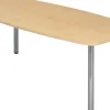 Hammerbacher Conferentietafel KT22C Ahorn 2.200 x 1.050 x 740 mm