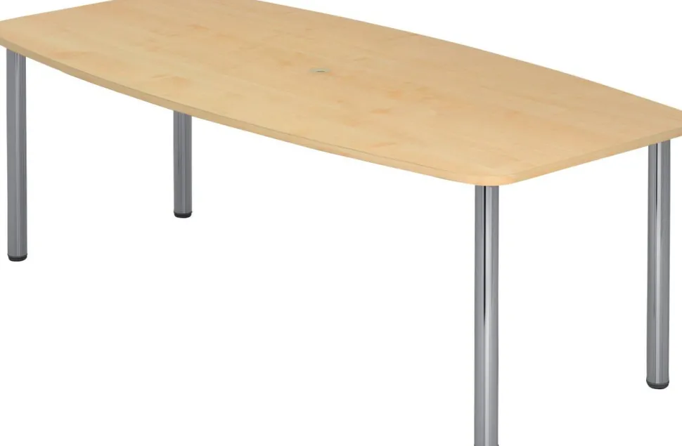 Hammerbacher Conferentietafel KT22C Ahorn 2.200 x 1.050 x 740 mm
