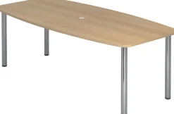 Hammerbacher Conferentietafel KT22C Eiken 2.200 x 1.050 x 740 mm