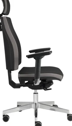 Hammerbacher Draaistoel VSDP1 Stof Zwart