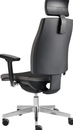 Hammerbacher Draaistoel VSDP1 Stof Zwart