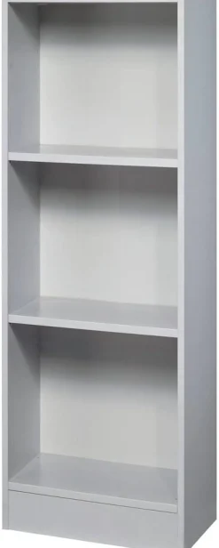 Hammerbacher Future Gemelamineerde spaanplaat Boekenkast 2 Planken 406 x 400 x 1.270 mm Grijs