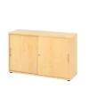 Hammerbacher Kast 2 Planken Afsluitbaar Ahorn Esdoorn
