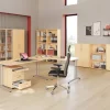 Hammerbacher Matrix Gemelamineerde spaanplaat Archiefkast 2 Planken 800 x 330 x 1.144 mm Bruin Ahorn