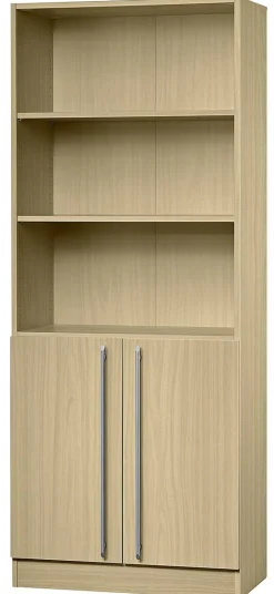 Hammerbacher Matrix Gemelamineerde spaanplaat Archiefkast 4 Planken 800 x 420 x 2.004 mm Bruin Ahorn