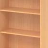 Hammerbacher Matrix Gemelamineerde spaanplaat Boekenkast 4 Planken 800 x 330 x 1.880 mm Bruin Beuken