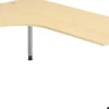 Hammerbacher Matrix VOS Hoogteverstelbaar Hoekbureau Vrije vorm Ahorn C-Voet 2,000 (B) x 1,200 (D) x 850 (H) mm Spaanplaat, Staal