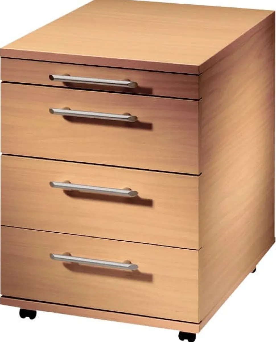Hammerbacher Mobiel ladeblok AC30/6 Beuken 428 x 580 x 590 mm