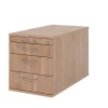 Hammerbacher Mobiel ladeblok TC30 BS Walnoot 4280 mm x 512 mm x 800 mm