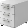 Hammerbacher Mobiel ladeblok AC30/W/W/CE Wit 428 x 580 x 590 mm