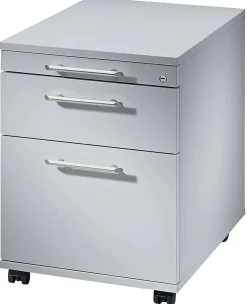 Hammerbacher Mobiel ladeblok AC20/5 Lichtgrijs 428 x 580 x 590 mm