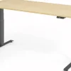 Hammerbacher Rechthoekig Zit-sta-bureau 1.800 x 800 x 1.295 x 645 - 1.295 Hout, Metaal Bruin