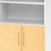 Hammerbacher Schrank 5 Planken Wit Ahorn