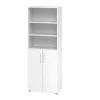 Hammerbacher Schrank 5 Planken Wit