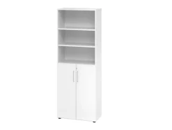Hammerbacher Schrank 5 Planken Wit