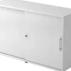 Hammerbacher Schuifdeurenkast Spaanplaat 1 Plank Afsluitbaar 1.200 x 400 x 748 mm Wit