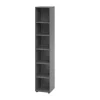 Hammerbacher Spaanplaat Boekenkast 5 Planken Grijs