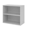 Hammerbacher Spaanplaat Boekenkast 1 Plank Grijs