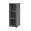 Hammerbacher Spaanplaat Boekenkast 2 Planken Grijs