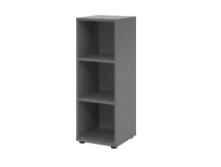 Hammerbacher Spaanplaat Boekenkast 2 Planken Grijs