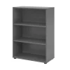 Hammerbacher Spaanplaat Boekenkast 2 Planken Grijs