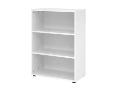 Hammerbacher Spaanplaat Boekenkast 2 Planken Wit