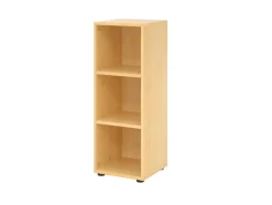 Hammerbacher Spaanplaat Boekenkast 2 Planken Bruin Ahorn