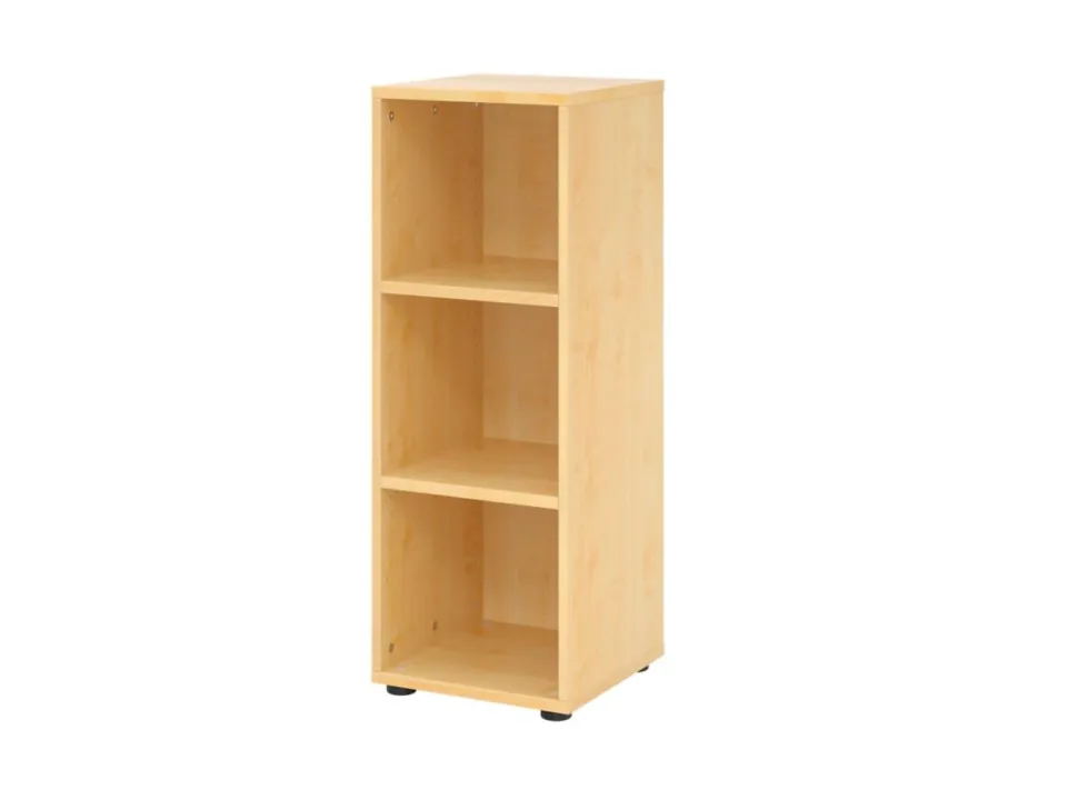 Hammerbacher Spaanplaat Boekenkast 2 Planken Bruin Ahorn