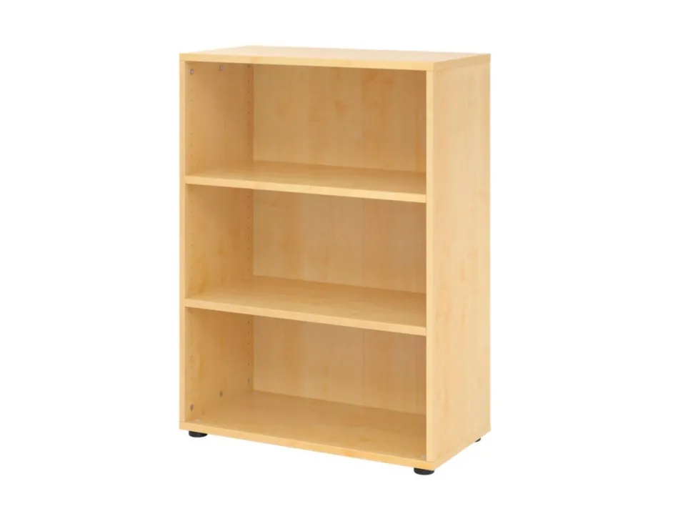 Hammerbacher Spaanplaat Boekenkast 2 Planken Bruin Ahorn