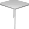 Hammerbacher Tafel Grijs Gemelamineerd spaanplaat VS08/5 800 x 800 x 720 mm