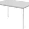 Hammerbacher vergadertafel lichtgrijs metaal spaanplaat lichtgrijs 800 x 720 x 1.200 mm