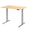 Hammerbacher VXDKB Elektrisch hoogteverstelbaar Zit-sta-bureau Ahorn C-Voet 1.200 (B) x 800 (D) x 1.290 (H) mm Spaanplaat, Staal