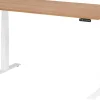 Hammerbacher VXDKB Elektrisch hoogteverstelbaar Zit-sta-bureau Walnoot C-Voet 1.600 (B) x 800 (D) x 1.290 (H) mm Spaanplaat, Staal