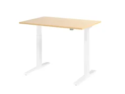 Hammerbacher VXMKA Elektrisch hoogteverstelbaar Zit-sta-bureau Ahorn C-Voet 1,200 (B) x 800 (D) x 1,200 (H) mm Spaanplaat, Staal