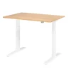 Hammerbacher VXMKA Elektrisch hoogteverstelbaar Zit-sta-bureau Eiken C-Voet 1,200 (B) x 800 (D) x 1,200 (H) mm Spaanplaat, Staal