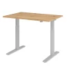 Hammerbacher VXMKA Elektrisch hoogteverstelbaar Zit-sta-bureau Eiken C-Voet 1,200 (B) x 800 (D) x 1,200 (H) mm Spaanplaat, Staal