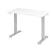 Hammerbacher VXMST Elektrisch hoogteverstelbaar Zit-sta-bureau Wit T-Voet 1,200 (B) x 672 (D) x 1,200 (H) mm Spaanplaat, Staal