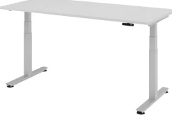 Hammerbacher Zit-sta bureau XDSM19/5/S Grijs 1.800 x 800 x 635 mm