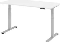 Hammerbacher Zit-sta bureau Ergonomic Aktiv XDSM Wit 1.600 x 800 x 635 mm