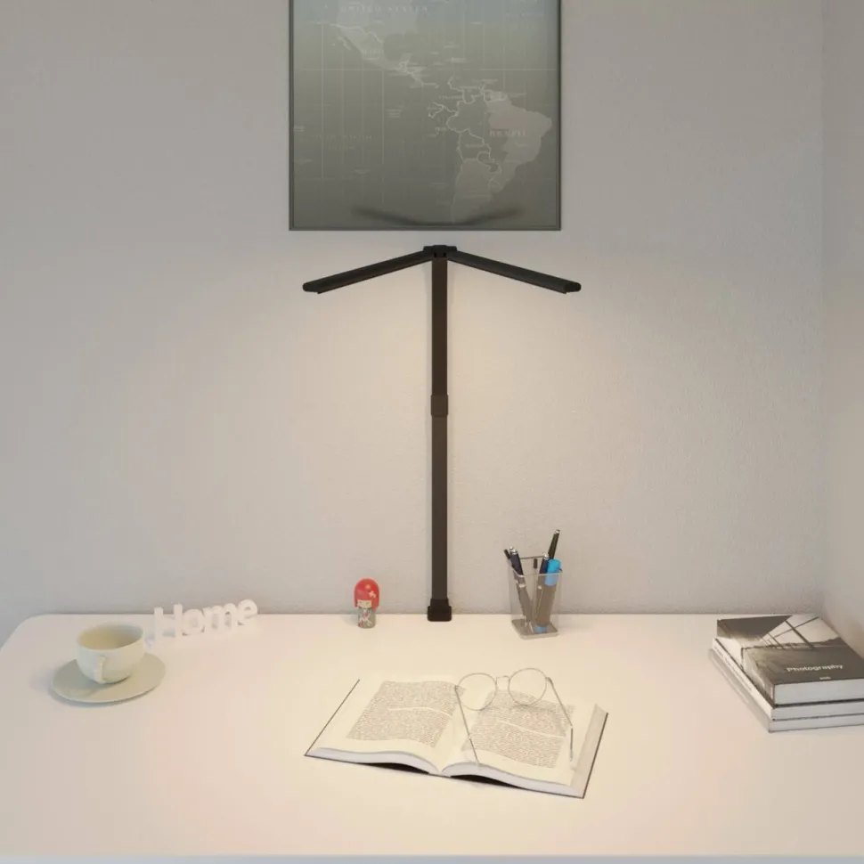 Hansa Nova Klembaar Bureaulamp LED Zwart AC 745 mm