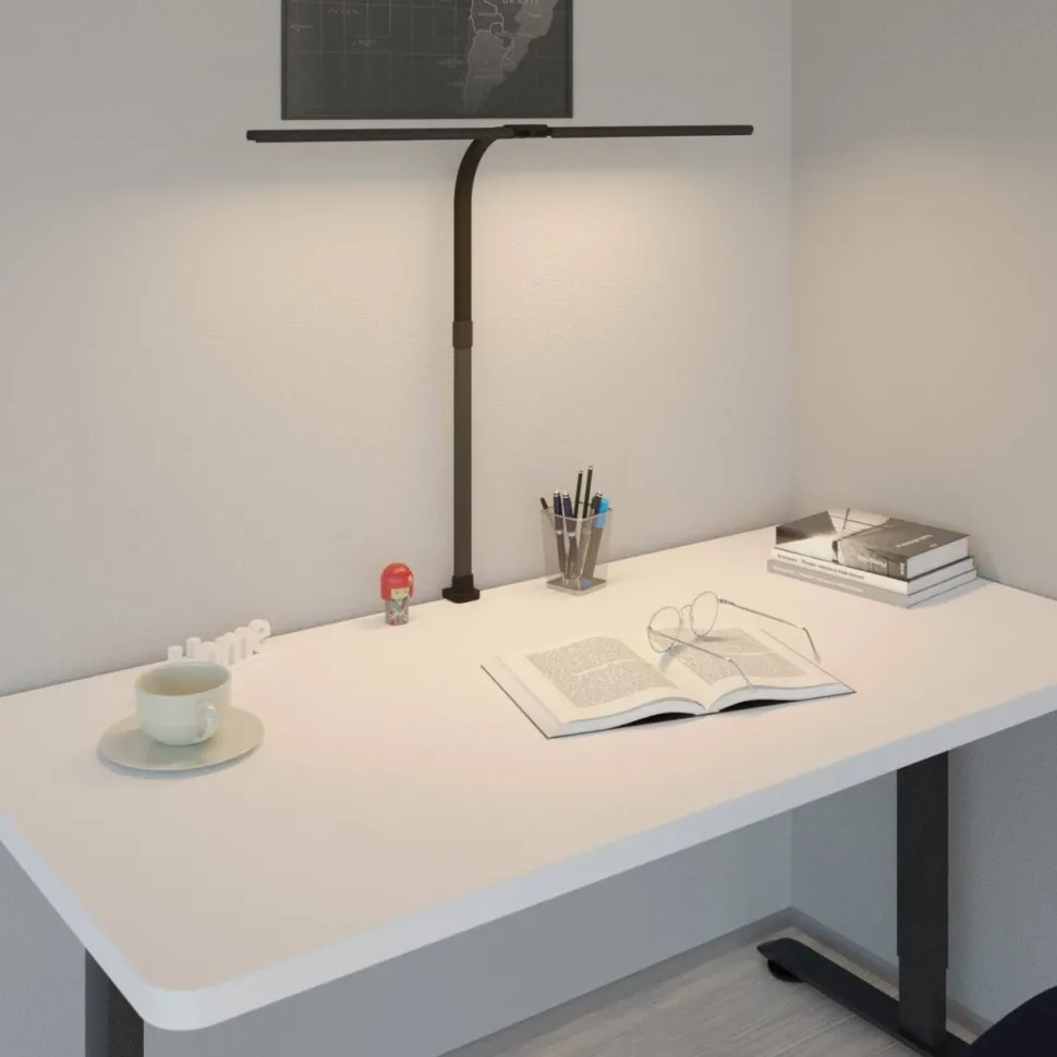 Hansa Nova Klembaar Bureaulamp LED Zwart AC 745 mm