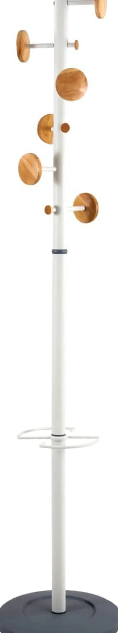 Kapstok ALBA Music 6 Haakjes Hout Wit