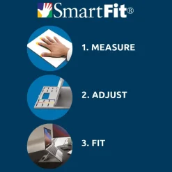 Kensington SmartFit SoleMate Plus Ergonomische in Hoogte Verstelbare Voetensteun K52789WW 558 x 396 x 96 mm Zwart