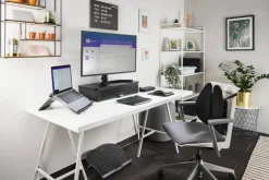Kensington SoleSaver in Hoogte Verstelbare Voetensteun 56152 457 x 356 x 114 mm Grijs