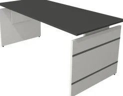 Kerkmann Form 4 Bureau Rechthoekig Antraciet Wang 1.800 (B) x 800 (D) x 760 (H) mm