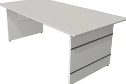 Kerkmann Form 4 Bureau Rechthoekig Lichtgrijs Wang 2.000 (B) x 1.000 (D) x 760 (H) mm