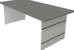 Kerkmann Form 4 Bureau Rechthoekig Grafiet Wang 2.000 (B) x 1.000 (D) x 760 (H) mm